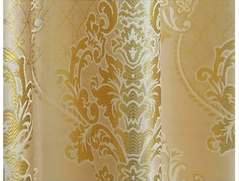 classic gold blackout curtains
