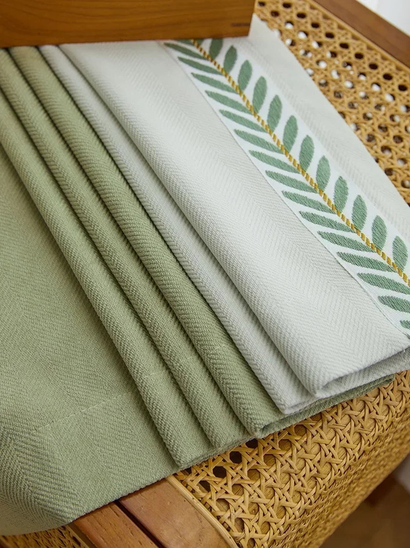 high-end embroidered curtains
