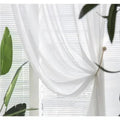 Luxury Japanese Minimalist Chenille Embroidered Curtains